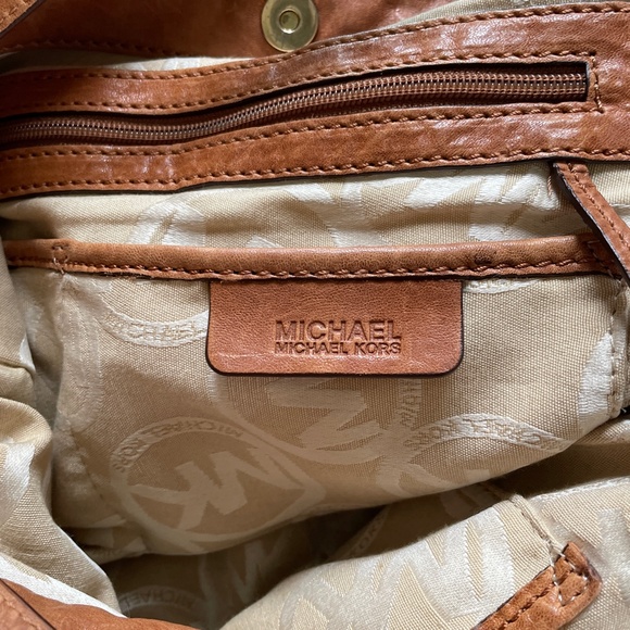 Michael Kors Leather Purse Tote - Picture 4 of 5